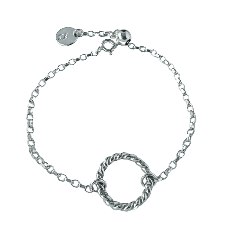 The Silver Stable- Handcrafted British Jewellery Silver Halo Bracelet Bracelets