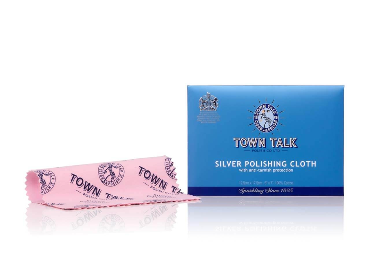 The Silver Stable- Handcrafted British Jewellery Town Talk Silver Polishing Cloth extras
