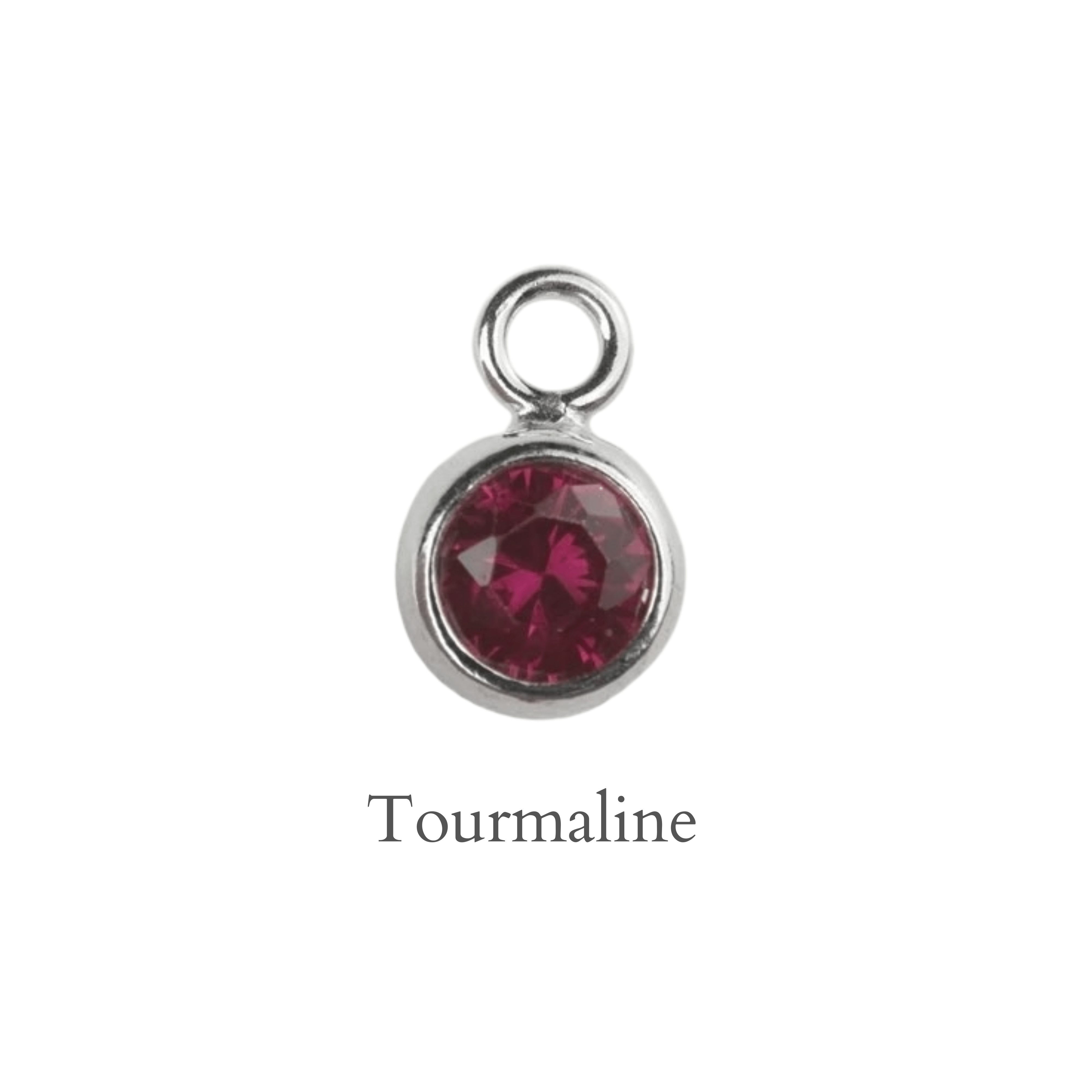 The Silver Stable- Handcrafted British Jewellery 3* Birthstone Necklace necklace