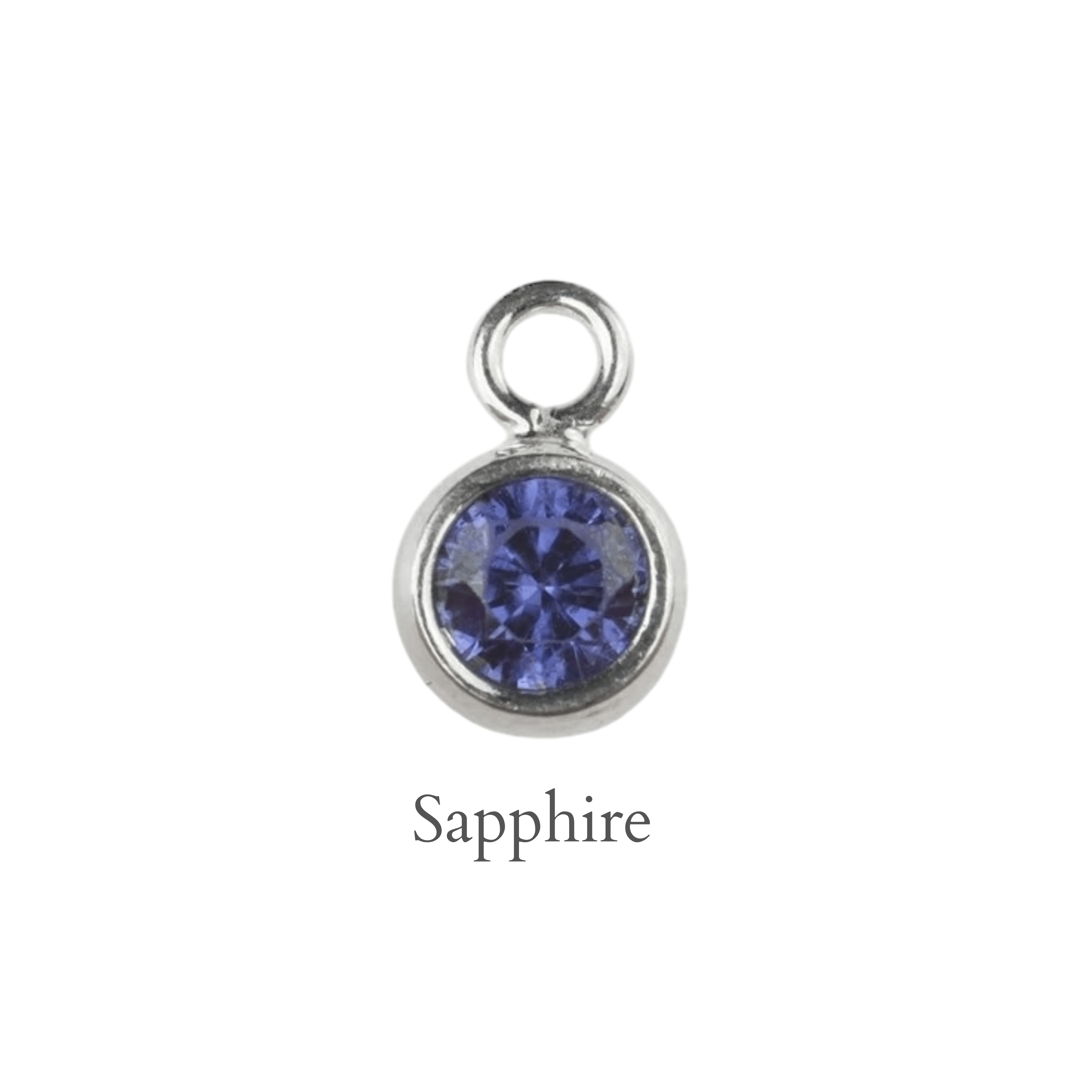 The Silver Stable- Handcrafted British Jewellery 3* Birthstone Necklace necklace