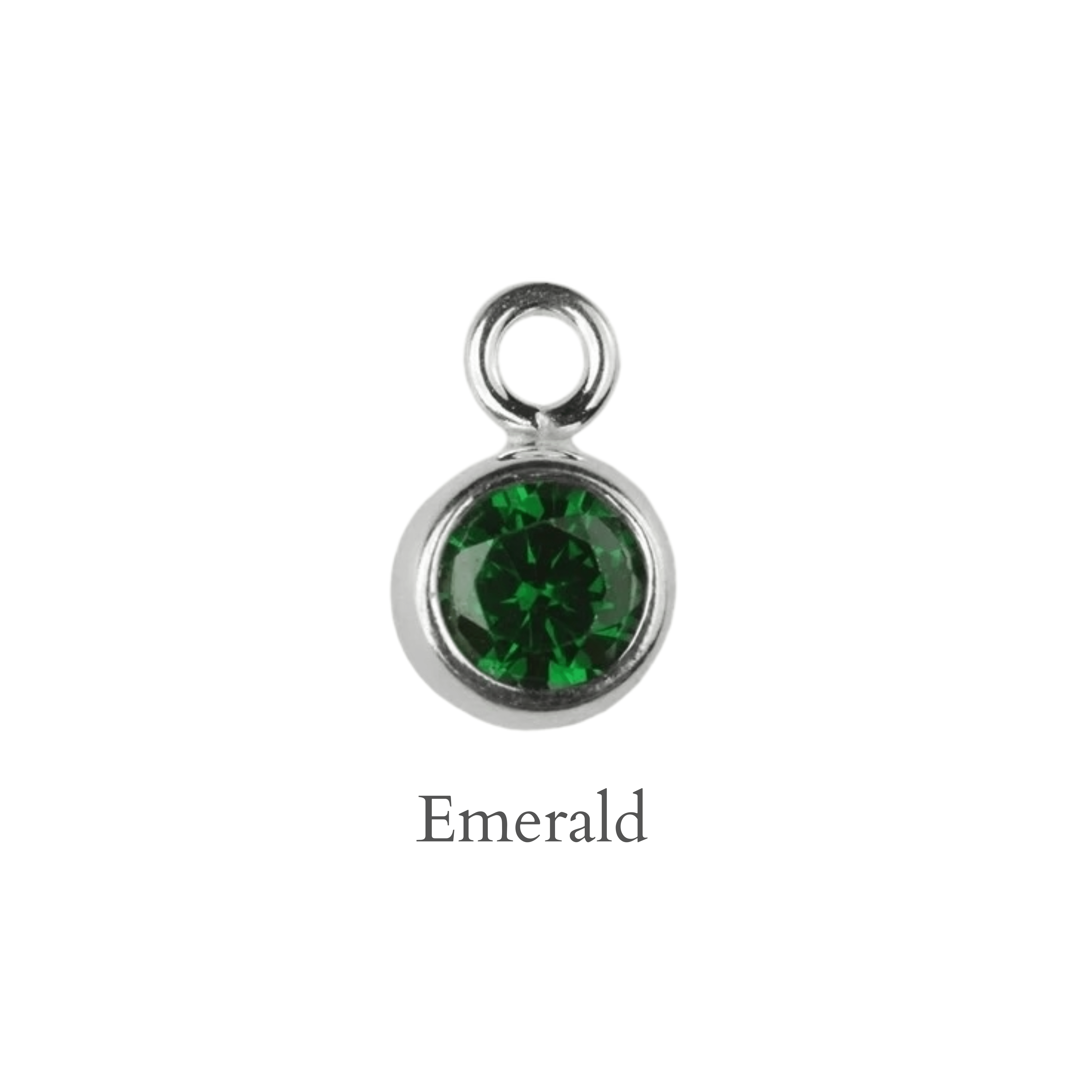 The Silver Stable- Handcrafted British Jewellery 3* Birthstone Necklace necklace