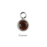 The Silver Stable- Handcrafted British Jewellery 3* Birthstone Necklace necklace