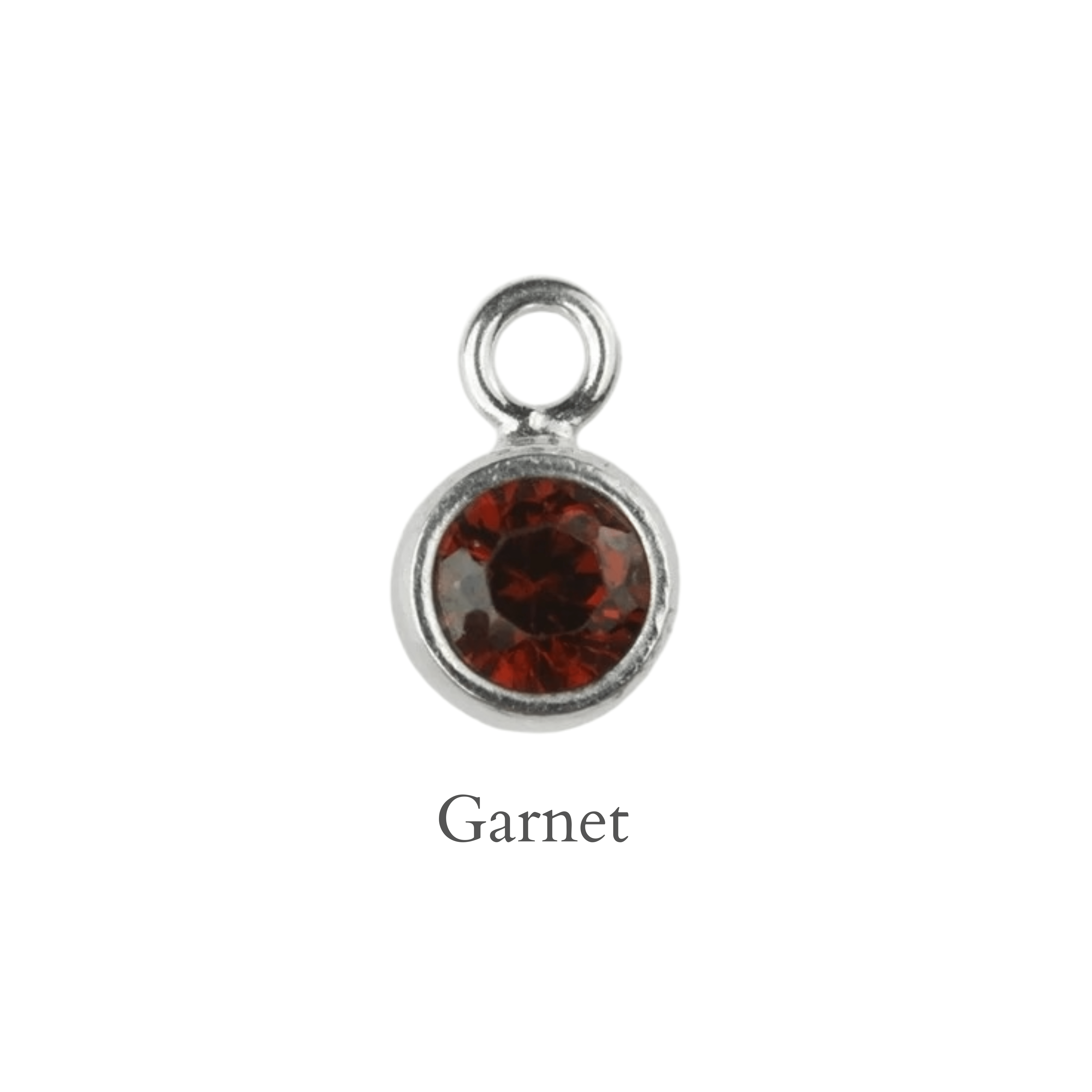 The Silver Stable- Handcrafted British Jewellery 3* Birthstone Necklace necklace