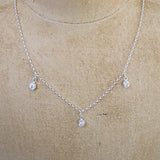 The Silver Stable- Handcrafted British Jewellery 3* Birthstone Necklace necklace
