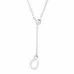 The Silver Stable- Handcrafted British Jewellery Adjustable Silver Horseshoe Necklace necklace