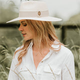 The Silver Stable- Handcrafted British Jewellery Birthstone & Silver Stirrup Necklace necklace
