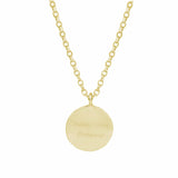 The Silver Stable- Handcrafted British Jewellery Gold Story Necklace necklace