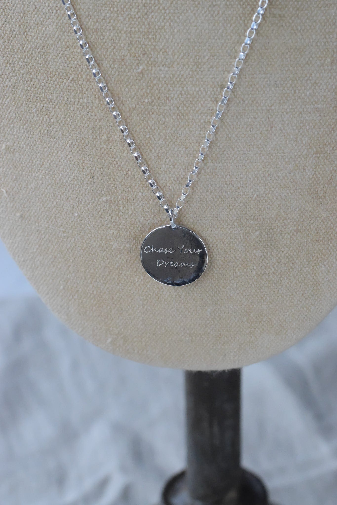 The Silver Stable- Handcrafted British Jewellery Silver Story Necklace necklace