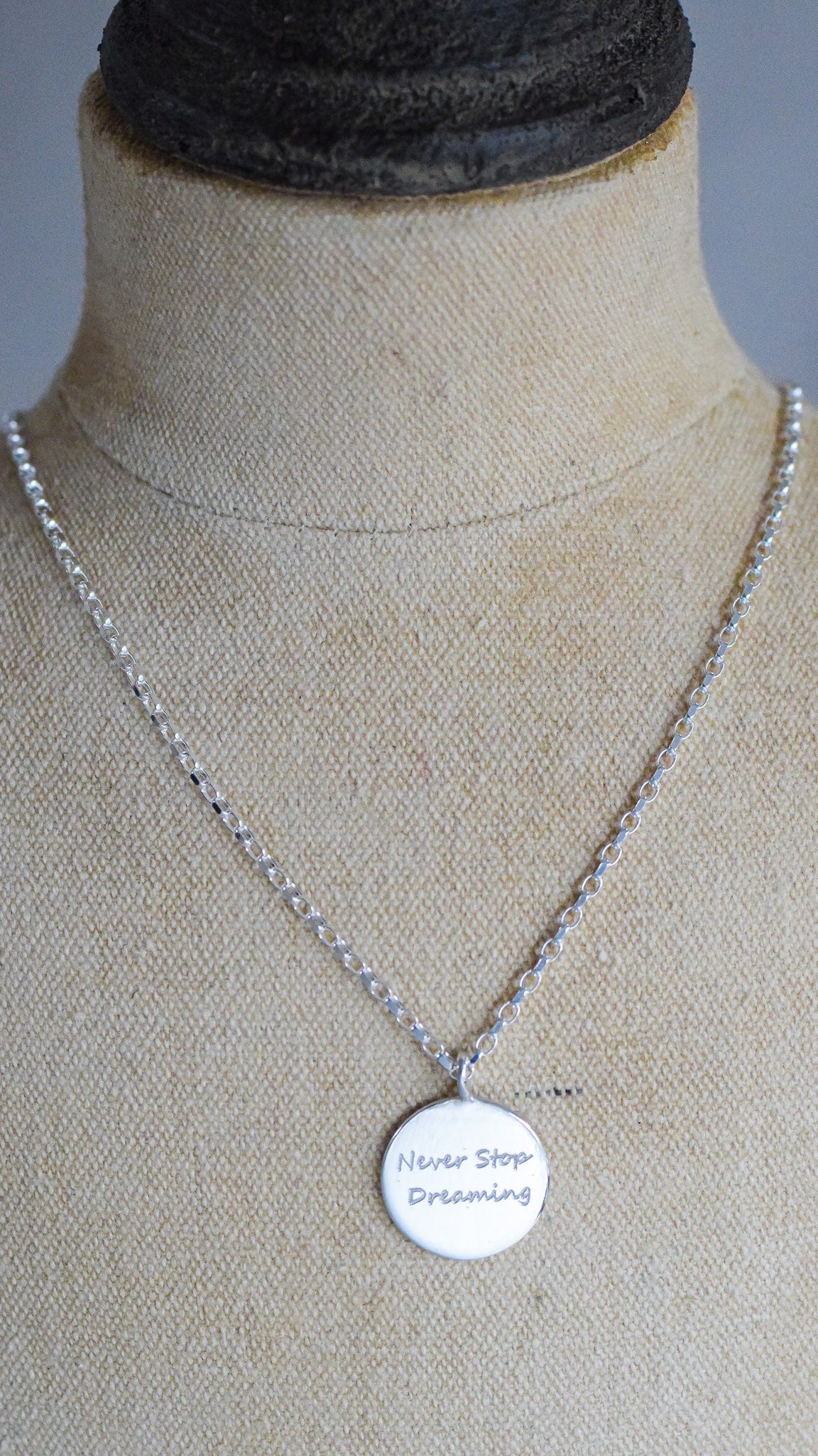 The Silver Stable- Handcrafted British Jewellery Silver Story Necklace necklace