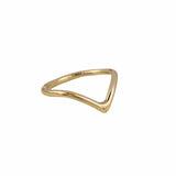 The Silver Stable- Handcrafted British Jewellery Gold Luck Ring rings