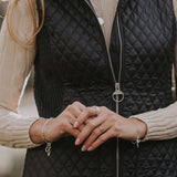 The Silver Stable- Handcrafted British Jewellery Gold Stirrup Ring rings