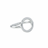 The Silver Stable- Handcrafted British Jewellery Silver Halo Ring rings