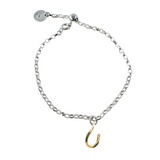 Silver & Gold Charm Bracelet