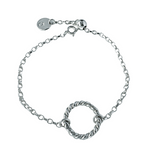 Silver Halo Bracelet
