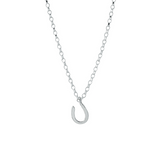 Gold Maxi Horseshoe Necklace