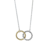 Silver & Gold Trinity Necklace