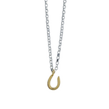 Silver Maxi Horseshoe Necklace