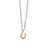Gold Maxi Horseshoe Necklace
