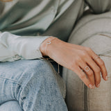 Adjustable Gold Horseshoe Bracelet