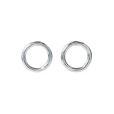 Silver Halo Studs