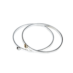 The Silver Stable- Handcrafted British Jewellery Silver Maxi Stacking Bangle Bangles
