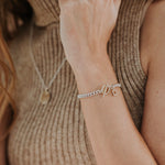 The Silver Stable- Handcrafted British Jewellery Silver & Gold T Bar Bracelet Bracelets