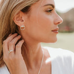 The Silver Stable- Handcrafted British Jewellery Silver Snaffle Earrings earrings