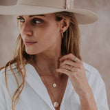 The Silver Stable- Handcrafted British Jewellery Gold Maxi Hoops hoop earrings
