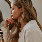 The Silver Stable- Handcrafted British Jewellery Silver Rope Mini Hoops hoop earrings