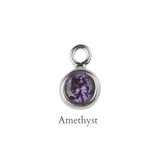 The Silver Stable- Handcrafted British Jewellery 3* Birthstone Necklace necklace