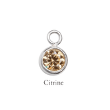 The Silver Stable- Handcrafted British Jewellery 3* Birthstone Necklace necklace