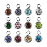 The Silver Stable- Handcrafted British Jewellery 3* Birthstone Necklace necklace