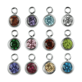 The Silver Stable- Handcrafted British Jewellery 3* Birthstone Necklace necklace