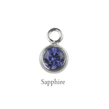 The Silver Stable- Handcrafted British Jewellery 3* Birthstone Necklace necklace