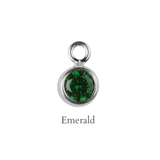 The Silver Stable- Handcrafted British Jewellery 3* Birthstone Necklace necklace