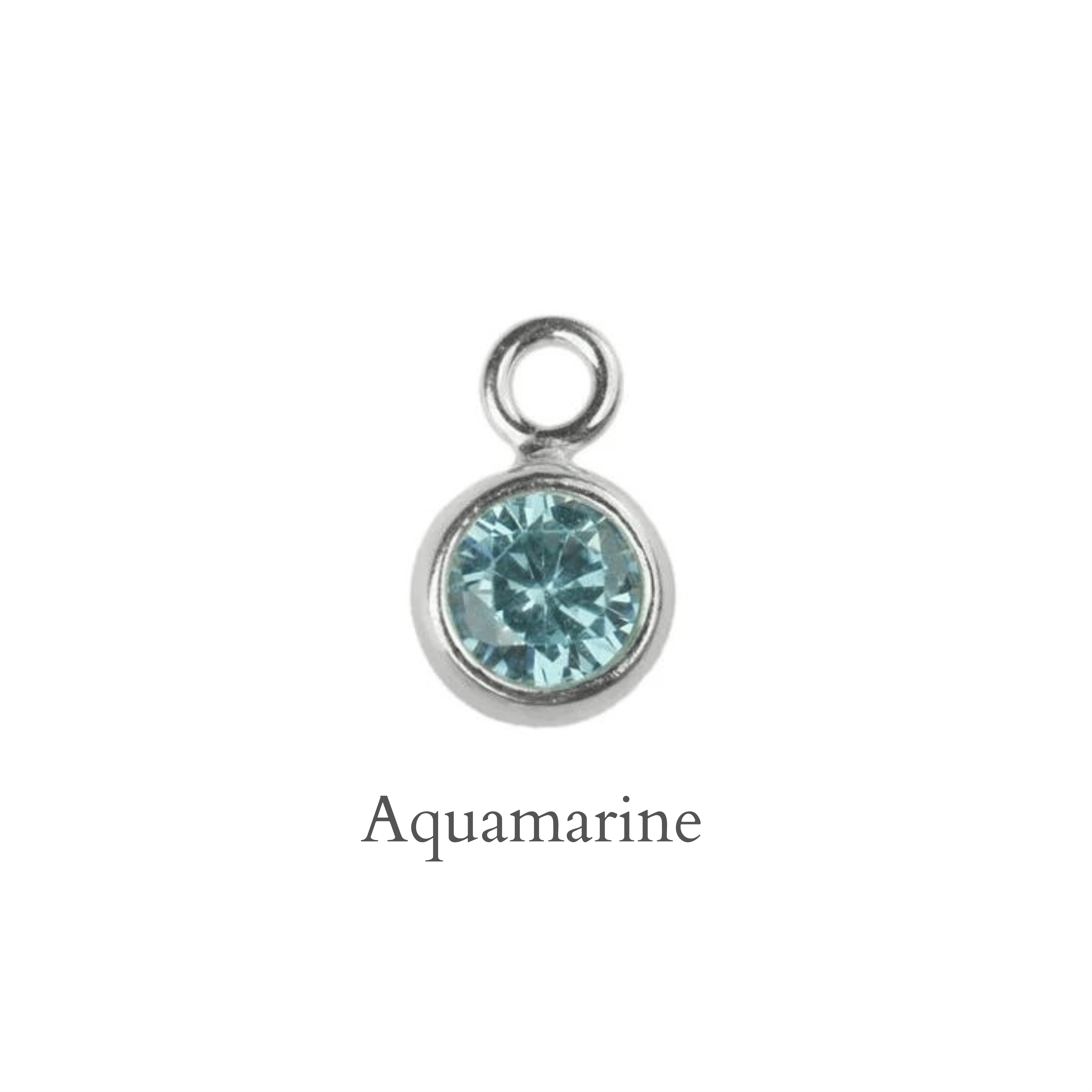 The Silver Stable- Handcrafted British Jewellery 3* Birthstone Necklace necklace