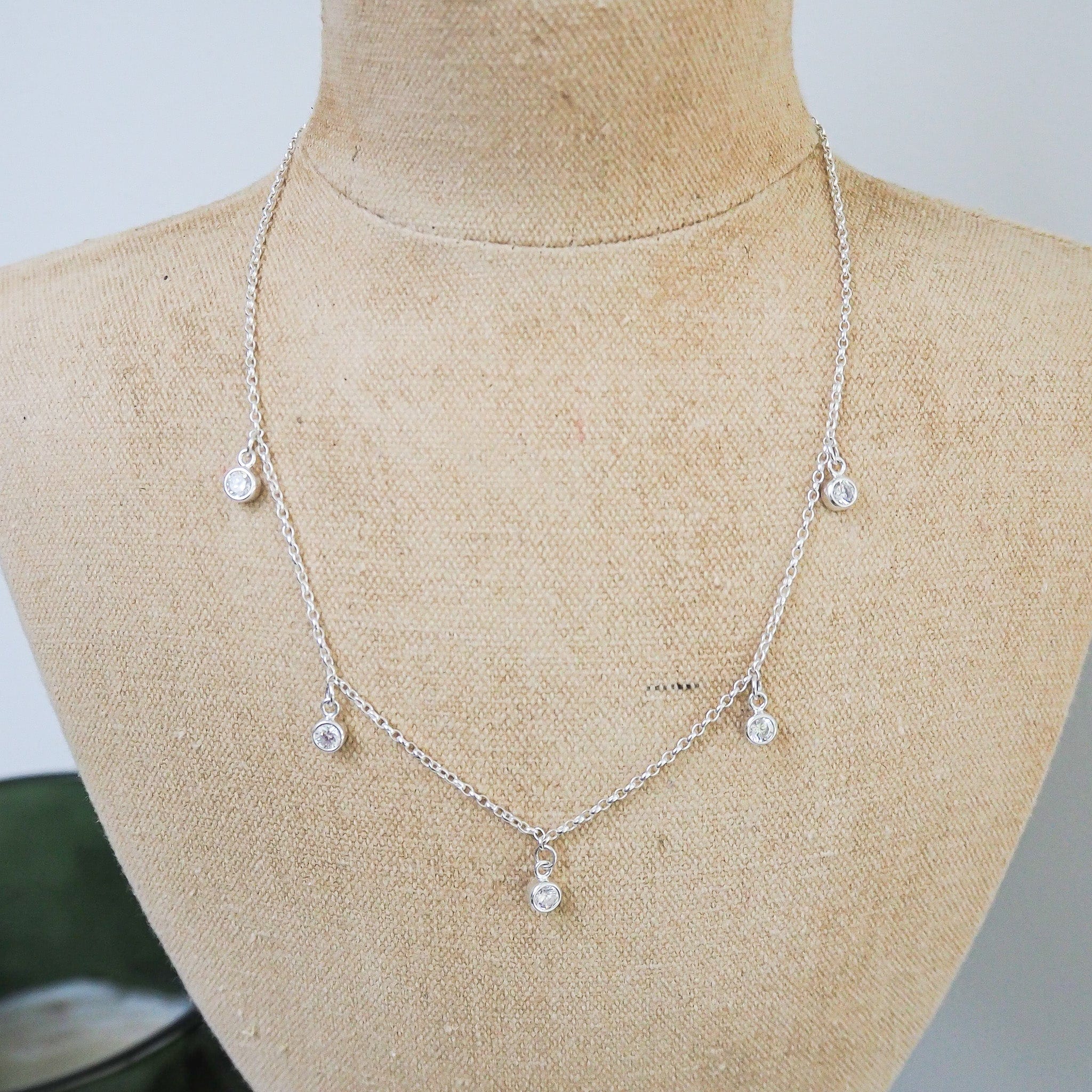 The Silver Stable- Handcrafted British Jewellery 5* Birthstone Necklace necklace