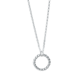 The Silver Stable- Handcrafted British Jewellery Silver & Gold Halo Necklace necklace