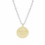 The Silver Stable- Handcrafted British Jewellery Silver & Gold Story Necklace necklace