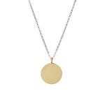 The Silver Stable- Handcrafted British Jewellery Silver & Gold Story Necklace necklace