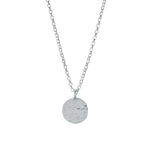 The Silver Stable- Handcrafted British Jewellery Silver Mini Hammered Necklace necklace