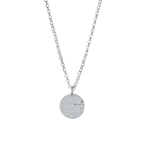 The Silver Stable- Handcrafted British Jewellery Silver Mini Hammered Necklace necklace