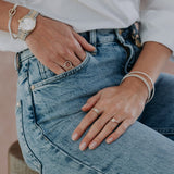 The Silver Stable- Handcrafted British Jewellery Gold Stacking Ring rings